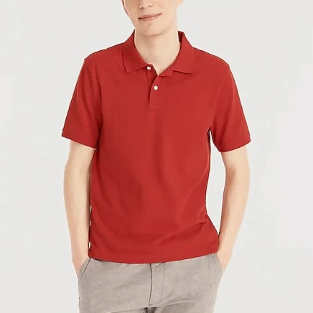 J. Crew Classic piqué polo shirt XL